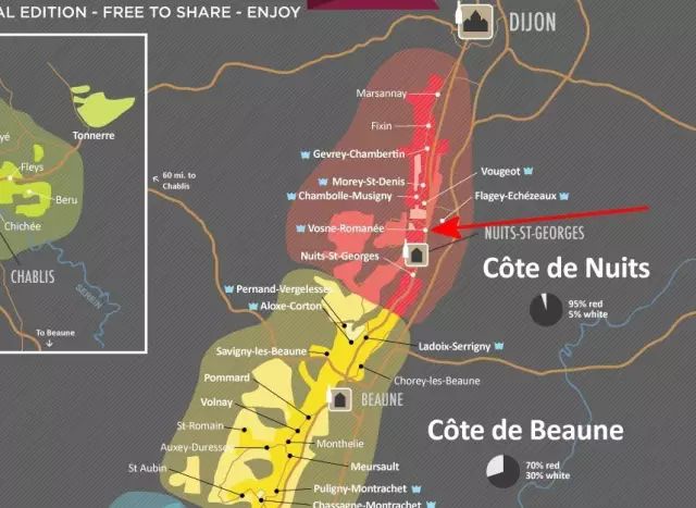 详解勃艮第最贵酒村：8 个特级园、14 个一级园、16 个名庄