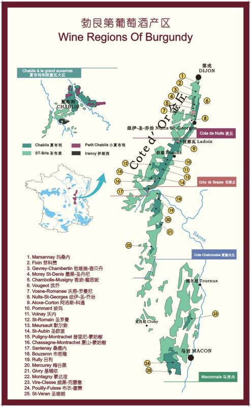 史上最全世界葡萄酒产区图，意大利竟是整一个国家。。。