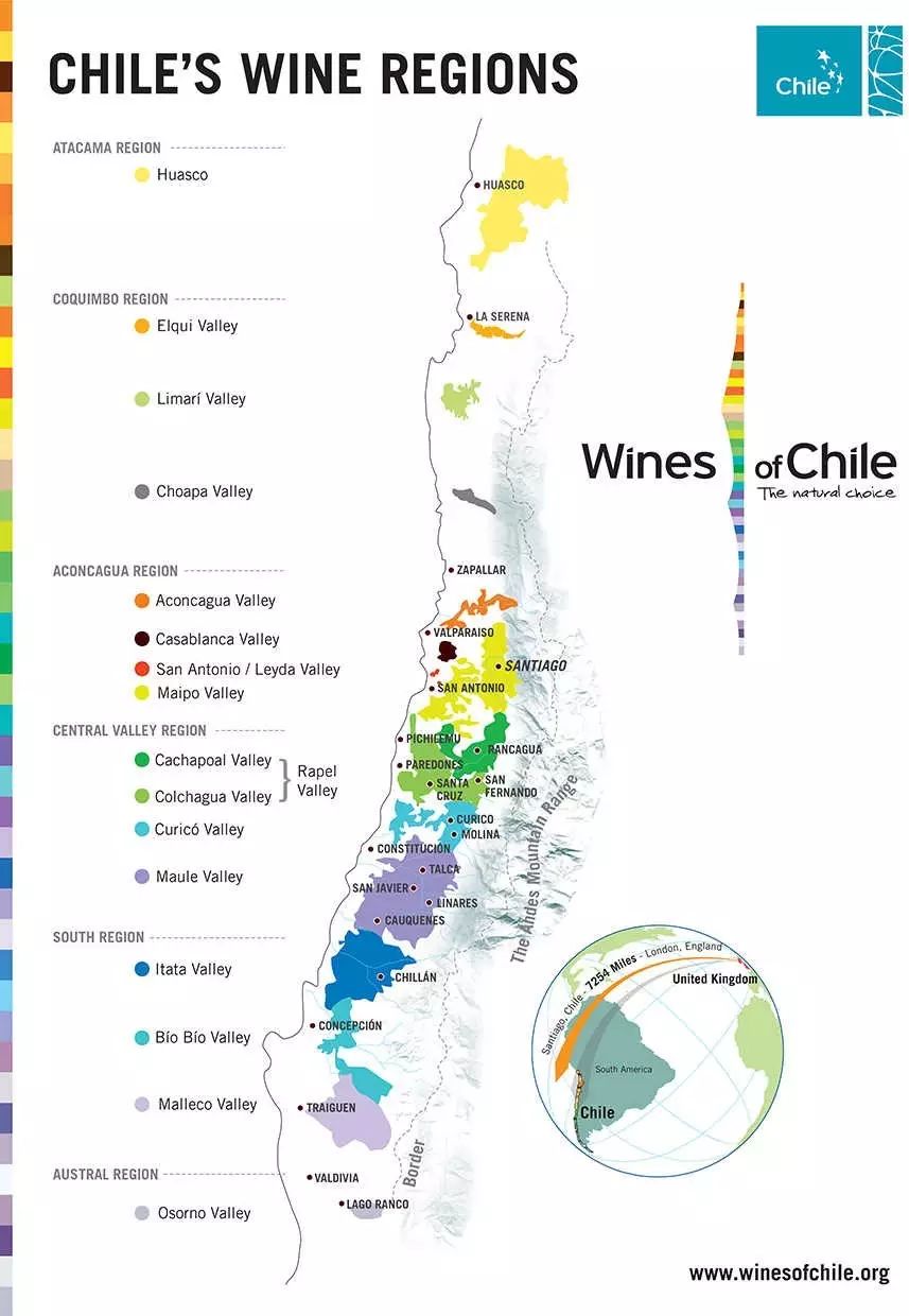 这篇文章，有你想知道的所有智利葡萄酒知识-酒先生